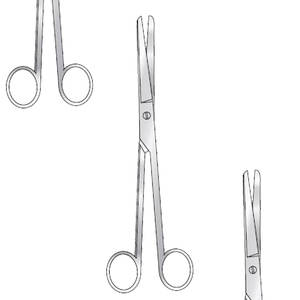 Tijeras de Episiotomía Vant, Hojas Manuales de 76 mm, 241 mm de Largo, Acero Inoxidable Quirúrgico, Instrumentos Certificados por la CE, Fabricante de Pakistán - Product Image 1