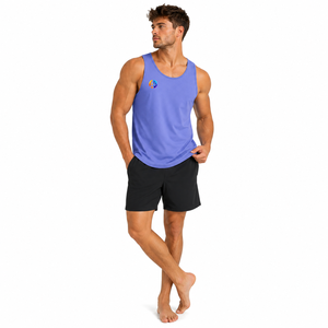 Le style classique offre un confort doux et des coutures soignées au débardeur pour homme, léger et pratique pour l'entraînement en salle de sport et les sorties à la plage. - Product Image 6