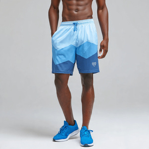 Football Soccer Sublimation Shorts Sportswear Running Shorts Fitness Training Sublimation Shorts 100% Polyester Soccer Shorts - Product Image 3