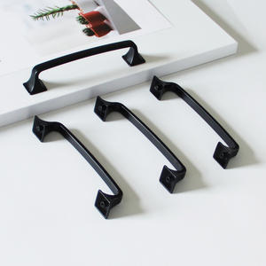 Tirador Cuadrado Contemporáneo de Aleación de Zinc con Acabado Níquel Cepillado para Muebles de Cocina, Baño y Cómodas - Herraje Minimalista para Cajones - Product Image 1