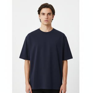 Camiseta Lisa de Algodón 100% de Alta Calidad, 240GSM, 280GSM, 300GSM, Impresión Personalizada, Marca Privada, Premium, Talla Grande - Product Image 3