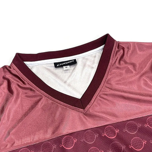 Camiseta de jersey prémium de tela gruesa con hombros caídos, estilo casual oversize, 300GSM, corte holgado, estampado de alta densidad - Product Image 4