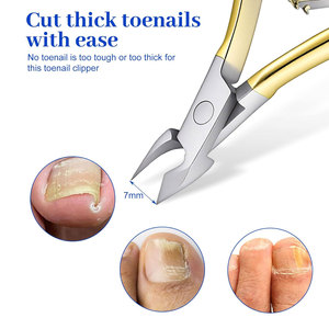 Cuticle Clipper Wide Jaw Cuticle Cutters for Ingrown Toenails Professional Stainless Steel Nail Clipper for Thick Nails Seniors - Product Image 3