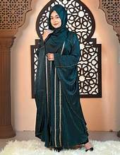 Islamic Elegant Cotton Abaya Muslim Women Clothing V Neck Princess Loose <b>Kaftan</b> Dress with Customized Color & Logo - Product Image 6