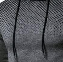 Nouveaux ensembles de survêtements d'hiver pour hommes, à capuche, unis, chauds, 100% coton, de haute qualité, OEM, vêtements de sport, vente en gros - Product Image 3