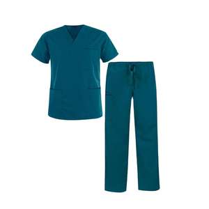Nuevo Conjunto de Uniforme Médico Elástico Personalizado 2026 para Enfermeras de Hospital, Unisex, Fabricado en Pakistán, para Doctoras - Product Image 3
