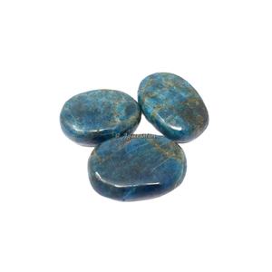 Vente en gros de cristaux de pierre de palmier en apatite bleue polie pierre précieuse de quartz naturel Feng Shui Style d'amour pierres d'exercice sculptées - Product Image 1