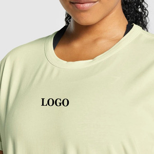 Camiseta de Moda para Mujer, Estilo Relajado e Informal, Moderna, Holgada, para Uso Diario, OEM - Product Image 4