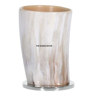 Soporte de cepillos de baño de estilo elegante, superventas, de material de cuerno, color dorado, calidad premium, redondo - Product Image 4