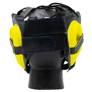 Plam International High Quality Professional Cowhide Leather Rubber <b>Dummy</b> Boxing Helmet Protective Breathable Sweat-Wicking - Product Image 4
