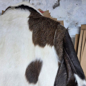 Custom Size Logo Cowhide Leather <b>Jackets</b> Outdoor Fashionable Men Hair On Leather <b>Jackets</b> Cowhide Leather <b>Jackets</b> - Product Image 5