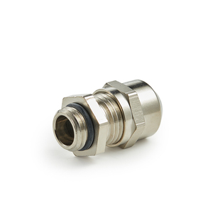 Passe-câbles industriels étanches IP68 <span class=keywords><strong>Essentra</strong></span> à filetages métriques en laiton nickelé SR 6266 EMC - Product Image 2