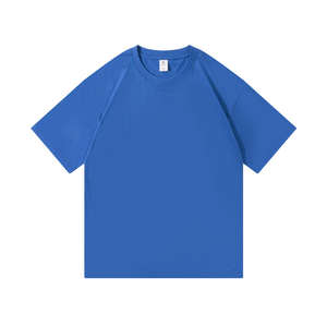 Camiseta de Algodón Personalizada OEM para Hombre, Lisa, de Manga Corta y Cuello Redondo para Impresión y Marca Privada - Product Image 1