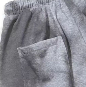 Pantalones Cortos de Algodón para Hombre con Efecto Deslavado, Estilo Urbano, Pantalones Cortos Deportivos con Lavado Ácido para Hombre, Ajuste Suave de Algodón, Servicios OEM - Product Image 5