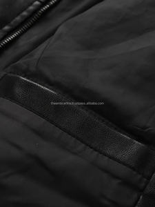 Últimas chaquetas de moda de cuero genuino de corte regular de moda chaqueta de moda de cuero de diseño premium de calidad superior para hombres - Product Image 5