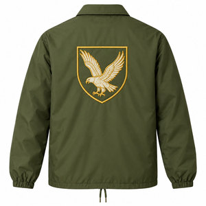 Veste de coach personnalisée pour homme, légère, résistante à l'eau, avec boutons pression, streetwear, coupe-vent avec logo imprimé et brodé - Product Image 6