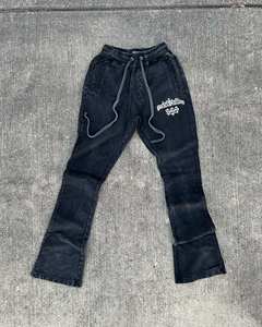 Conjunto de Sudadera con Capucha y Pantalones Jogger Oversize Personalizado, Ecológico, Transpirable, con Lavado Ácido, de Forro Polar de Algodón Ligero, Chándal Casual para - Product Image 2