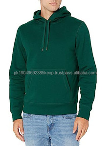 Sweat-shirt à capuche pour homme de qualité supérieure, couleur unie, broderie personnalisée, sweat-shirt à capuche en coton doux et lourd, sweat-shirt à capuche uni pour homme - Product Image 2