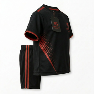 Ensemble de shorts athlétiques confortables pour enfants, conçu pour les enfants actifs, avec tissu respirant et coupe moderne. Prix de gros. - Product Image 2