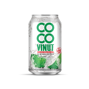 330ml 100% Agua de coco con pulpa Proveedor al por mayor Muestra gratis Etiqueta privada OEM ODM HALAL KOSHER - Product Image 4