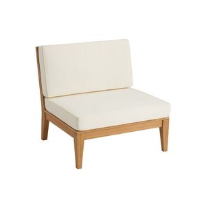 Midcentury Veno Modern Teak <b>Sofa</b> Outdoor with <b>Cream</b> Cushions Eco-Friendly & Durable for Living Room - Product Image 3