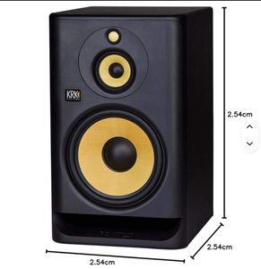 Monitores de Estudio Activos de 2 Vías <span class=keywords><strong>KRK</strong></span> <span class=keywords><strong>ROKIT</strong></span> 8 G4 de 9'' de Alta Calidad (Par, Color Blanco) con Asa de Acero OEM y 1 Año de Garantía - Product Image 2