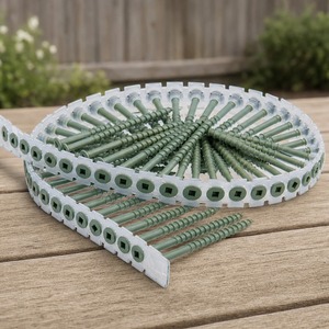 [YOU-ONE Sistemas de Fijación] Tornillos para Madera Exterior Tipo Cinta de 41 a 75 mm, Tornillos de Cabeza de Recorte Tipo 17 con Cinta - Product Image 3