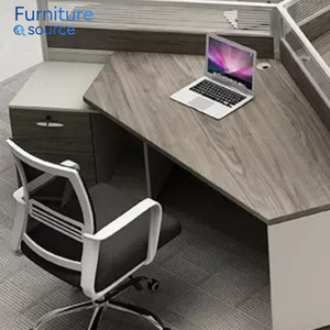 Finition de placage de bureau élégante et écologique en bois massif Stockage personnalisé Cadre moderne durable OEM Vietnam direct - Product Image 3