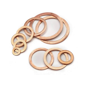 Arandela de Cobre de Grado Industrial con Alta Conductividad para Aplicaciones Eléctricas, Mecánicas y de Sistemas de Sellado - Product Image 2