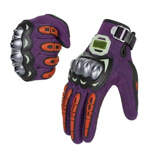 Guantes Tácticos de Cuero para Motocicleta para Hombre, con Protección Rígida en los Nudillos, Multideporte, para Carreras, Equipo de Seguridad Transpirable 2026 - Product Image 2