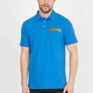 Polo homme de haute qualité, dernier design, best-seller, uni, 100% coton/personnalisable, 220 GSM, tricoté, respirant - Product Image 2