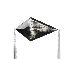 Diamant de laboratoire en forme de cerf-volant de 1,70 carat, couleur sel et poivre, de l'exportateur indien de diamants, à prix de gros pour la joaillerie, diamant en vrac - Product Image 3