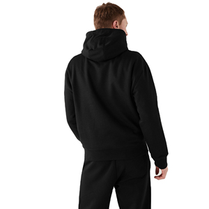 Vente en gros de tissu jersey 100% coton 240g, impression de logo personnalisé, broderie, respirant, écologique, sweats à capuche pour hommes et femmes, thermiques - Product Image 2