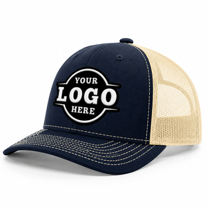 Casquette Trucker Personnalisée à 6 Panneaux avec Logo Brodé, Casquette Snapback en Maille, Vente en Gros, Fabricant Vietnamien, OEM ODM, Usine de Casquettes Personnalisées - Product Image 5
