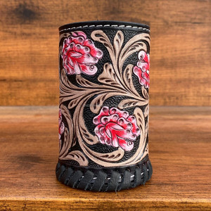 Premium Genuine Leather Pen Holder Storage <b>Box</b> <b>Large</b> Capacity Multi-Functional High-Quality Tooled Leather Desk Organizer <b>Box</b> - Product Image 2