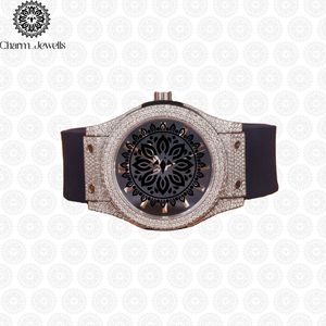 Charm_Jewells Luxury Stainless Steel Tonneau <b>Watch</b> 42mm Analog Quartz Sapphire Crystal Luminous Unisex Fashion - Product Image 1