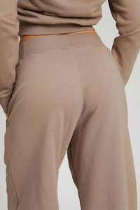 <b>Women's</b> Solid Brown High Waist Wide Leg Sweatpants <b>Loose</b> Fleece Casual <b>Trousers</b> With Pockets - Product Image 6
