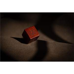 Premium 1inch Large Metal Doubling Cube for <b>Backgammon</b> <b>Set</b> Luxury Weighted Game Dice 2 4 8 16 32 64 Laser Engraved Doubling Cube - Product Image 3