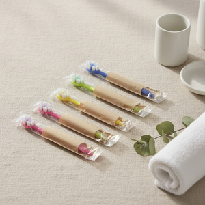 Brosse à dents jetable pré-collée avec dentifrice, poils souples, à usage unique, pour adultes, idéale pour les voyages - Product Image 1