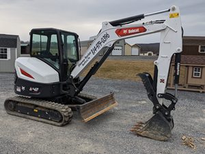Mini-excavatrice Bobcat E42 d'occasion de haute qualité, neuve, en vente en gros, hydraulique, compacte, faible nombre d'heures, haute performance - Product Image 5