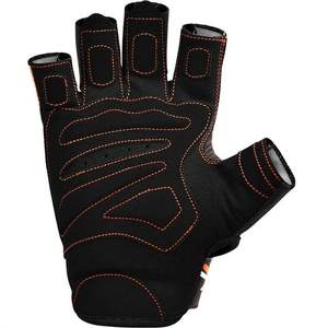 Rhino Fitness Unisex Lightweight Half <b>Finger</b> Gym Gloves PU Mesh Breathable Non Slip Adjustable Wrist <b>Strap</b> UV Protection Fitness - Product Image 4