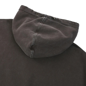 เสื้อฮู้ดดี้แบบมีแผ่นผ้าต่อแบบถอดประกอบได้ ลุควินเทจ ทรงโอเวอร์ไซส์ ผ้าฝ้ายเทอร์รี่ ซักทำให้ดูเก่า สำหรับฤดูหนาว แฟชั่นยูนิเซ็กส์ - Product Image 5