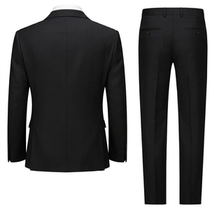 Men Wedding Wear <b>Suit</b> 2 Piece Pant Coat for Sale 2026 New Arrival Formal Outdoor Working 2 Piece Men Pant Coat - Product Image 2