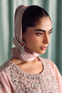 Nouvelle Collection 2025 – Robe de Soirée et de Mariage pour Femme, Style Indien et Pakistanais, Faite Main, Broderie de Paillettes, Dentelle à Pompons, Longueur Genou - Product Image 3