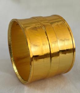 Anneaux de serviette en métal de luxe modernes - Écologiques et durables pour les mariages - Product Image 6