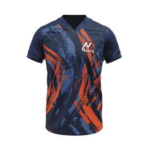 Camisetas de Fútbol Personalizadas por Sublimación para Hombre y Jóvenes, Uniformes Transpirables con Cuello Redondo en Tallas Personalizadas, 100% Poliéster, Colores y Logotipos Personalizados - Product Image 1