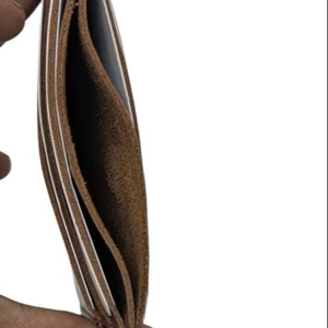 Handmade Vintage Brown Leather Card <b>Holder</b> for Men Slim Minimalist Card <b>Wallet</b> Wholesale Manufacturer India at lower price - Product Image 1