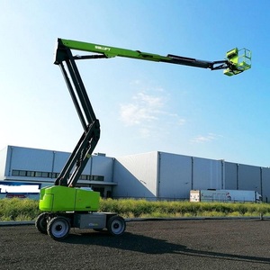 รถกระเช้าไฮดรอลิกแบบยืดหดได้ Qinyun Kinglift เครื่องยนต์ดีเซล บรรทุกได้ 1000 กก. ยกสูงได้ 14 ม. จัดส่งรวดเร็ว - Product Image 5
