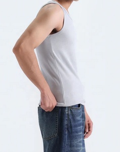 Nouveautés : Débardeur Stringer de Musculation pour Hommes en Coton/Fibre de Bambou, Imprimé Animal, Séchage Rapide, Gilet de Fitness et Gym - Product Image 5