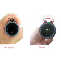 Tube de pêche sous-marine en fibre de carbone personnalisé, ultra léger, pour lance de pêche aux os de seiche, équipement de pêche sous-marine, tubes de pêche